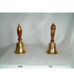 Library Bell Brass Top